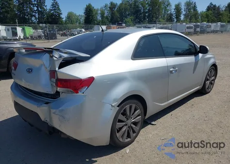 2013 Kia Forte Koup Sx z USA, uszkodzony, nr VIN KNAFW6A32D5742975